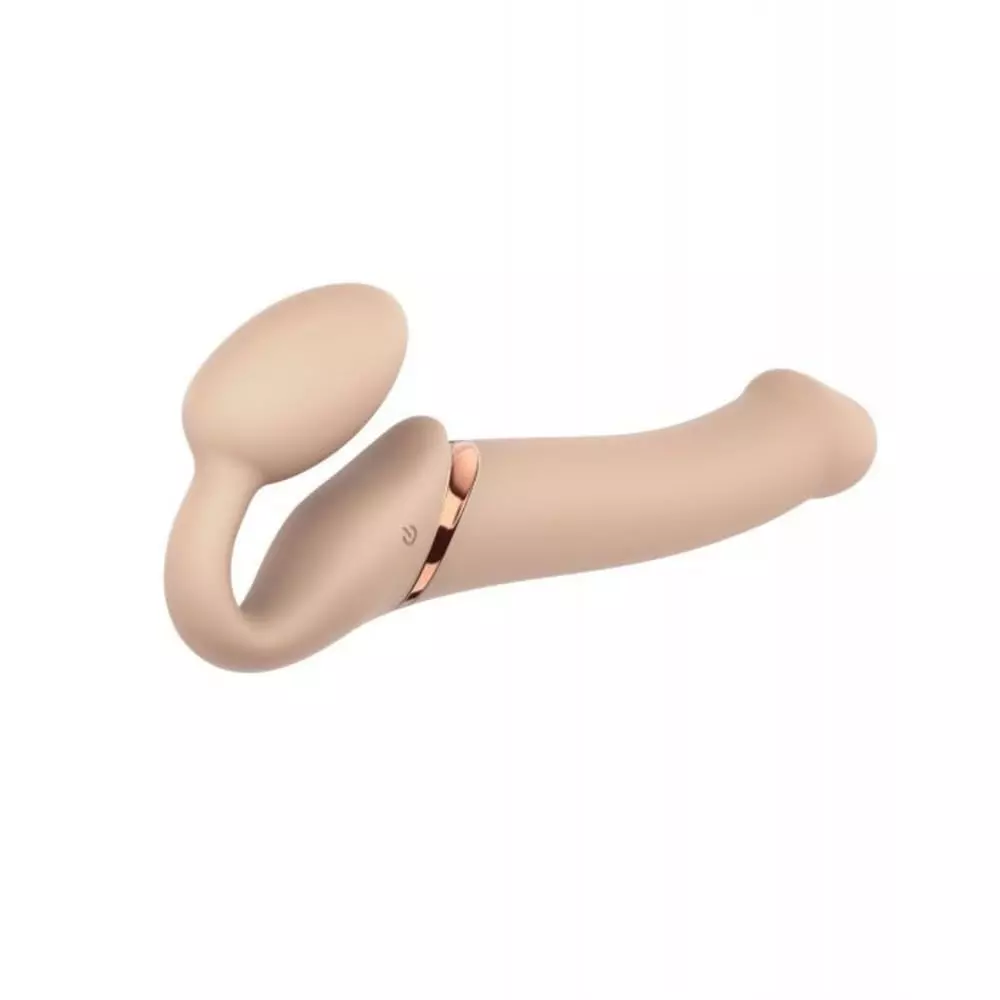 Strap-On Me Silicone Bendable Vibrating Strapless Strap-On FL LG